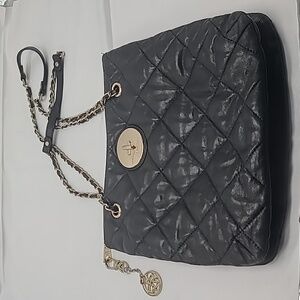 DKNY quilted leather shoulder/crossbody bag